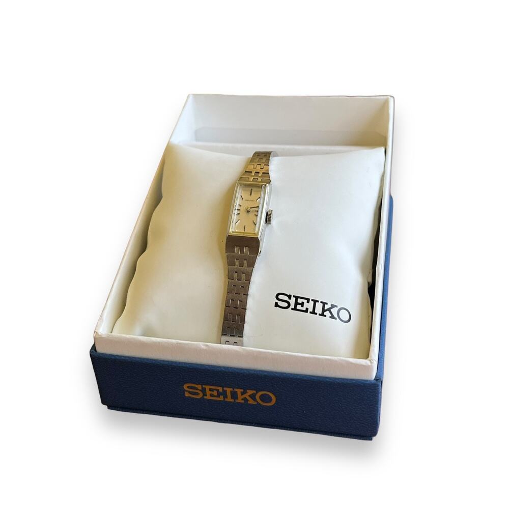 Vintage Seiko Unisex Slim Stainless Watch
